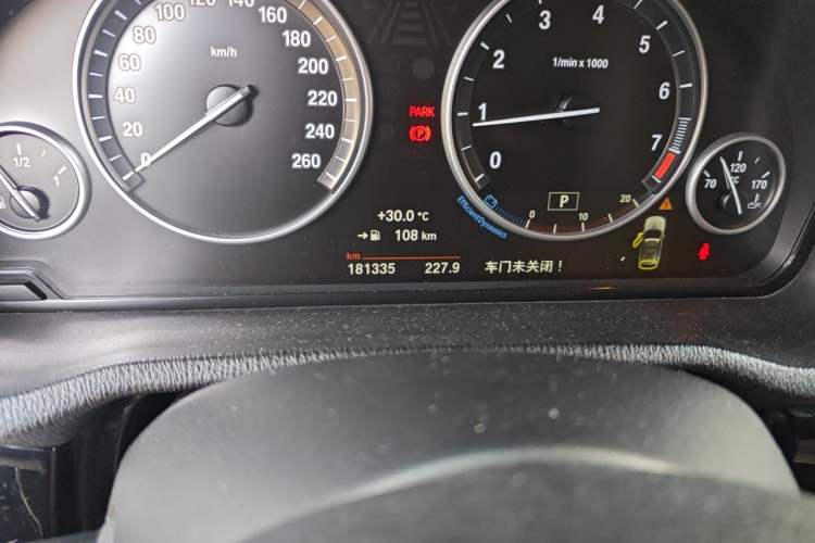 Used BMW X3 2014 xDrive20i X Design Package Odometer Close Up