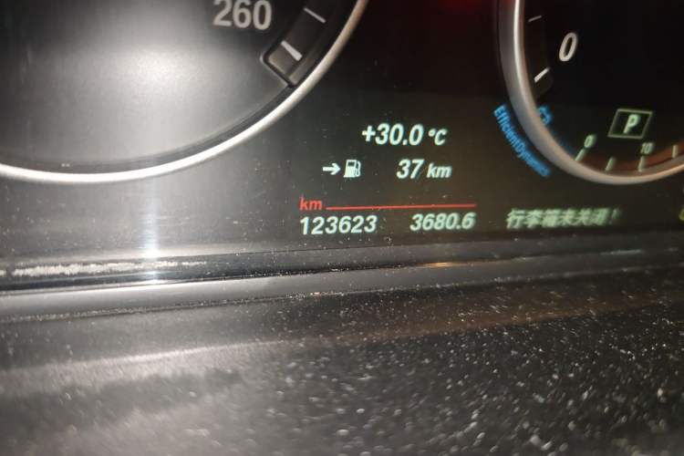 Used BMW X3 2014 xDrive20i X Design Package Odometer Close Up