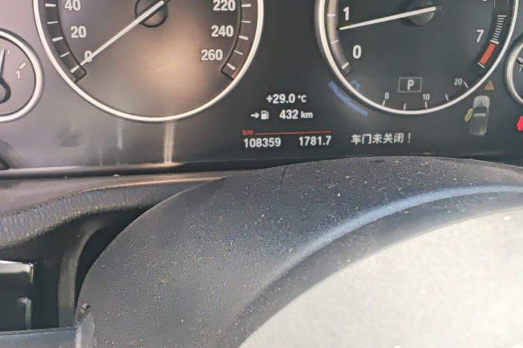 Used BMW X3 2014 xDrive20i X Design Package Odometer Close Up