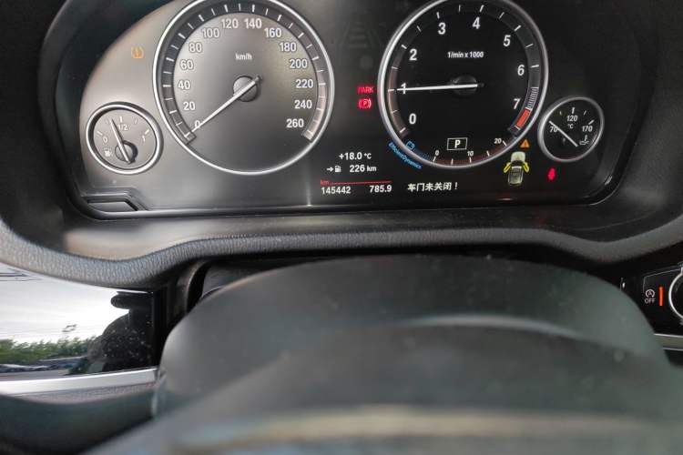 Used BMW X3 2014 xDrive20i X Design Package Odometer Close Up