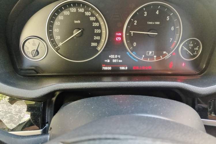 Used BMW X3 2014 xDrive20i X Design Package Odometer Close Up