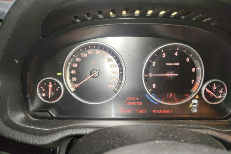 Used BMW X3 2014 xDrive20i X Design Package Odometer Close Up
