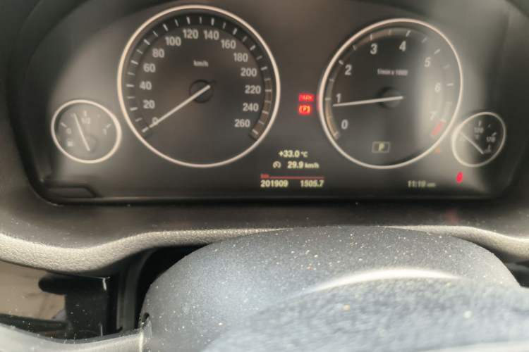 Used BMW X3 2014 xDrive20i X Design Package Odometer Close Up