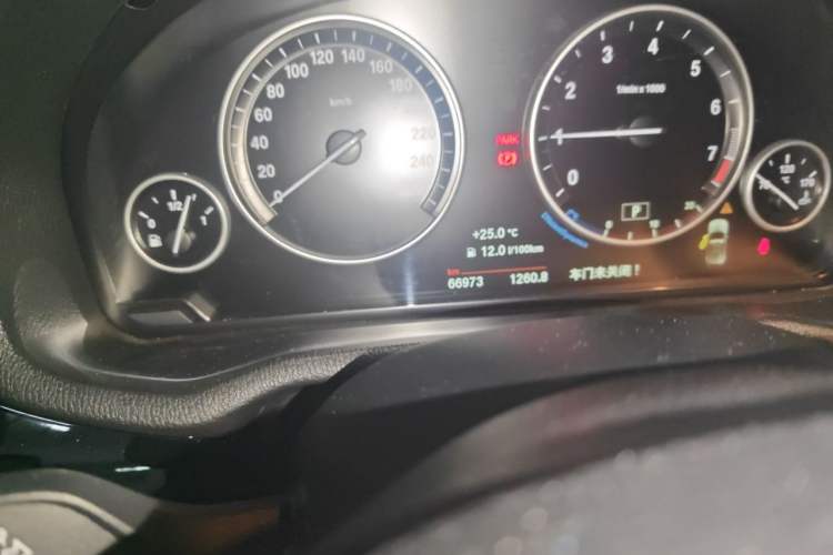 Used BMW X3 2014 xDrive20i X Design Package Odometer Close Up