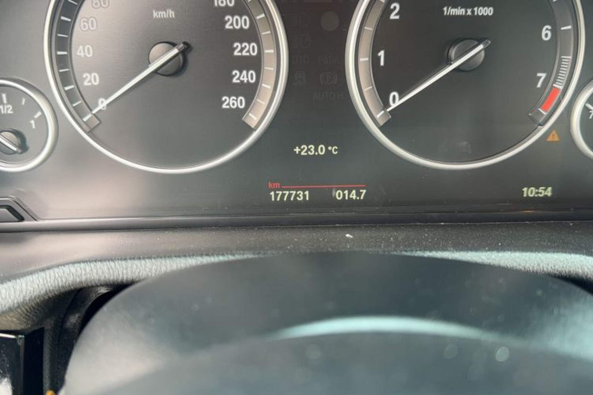Used BMW X3 2014 xDrive20i X Design Package Odometer Close Up