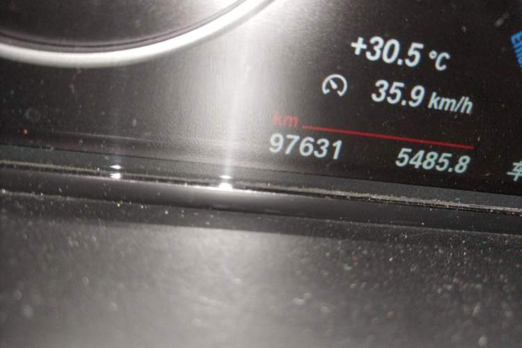Used BMW X3 2014 xDrive20i X Design Package Odometer Close Up