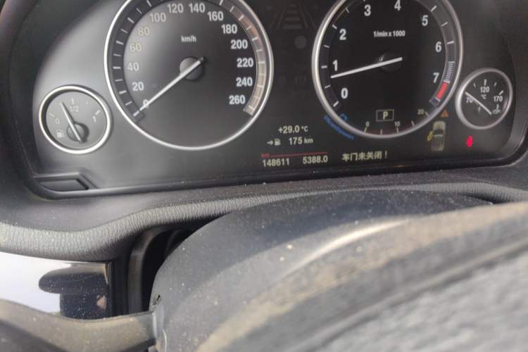 Used BMW X3 2014 xDrive20i X Design Package Odometer Close Up