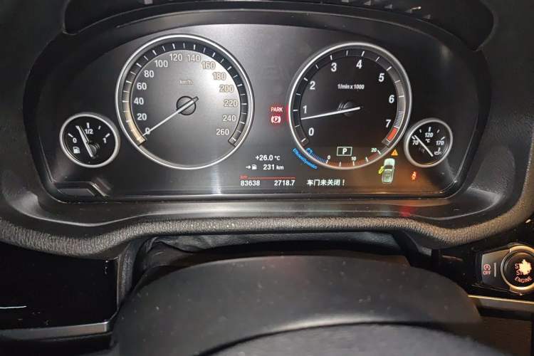 Used BMW X3 2014 xDrive20i X Design Package Odometer Close Up