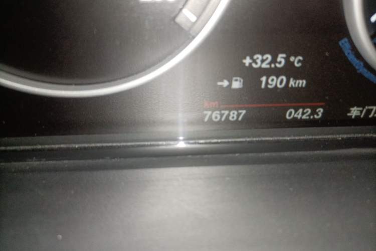 Used BMW X3 2014 xDrive20i X Design Package Odometer Close Up