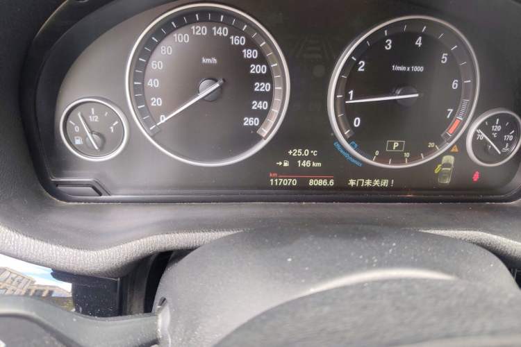 Used BMW X3 2014 xDrive20i X Design Package Odometer Close Up