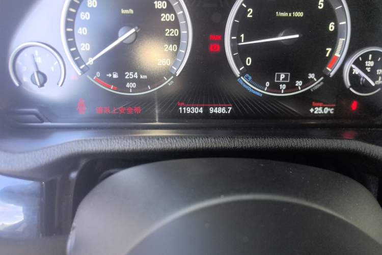 Used BMW X3 2014 xDrive28i X Design Package Odometer Close Up
