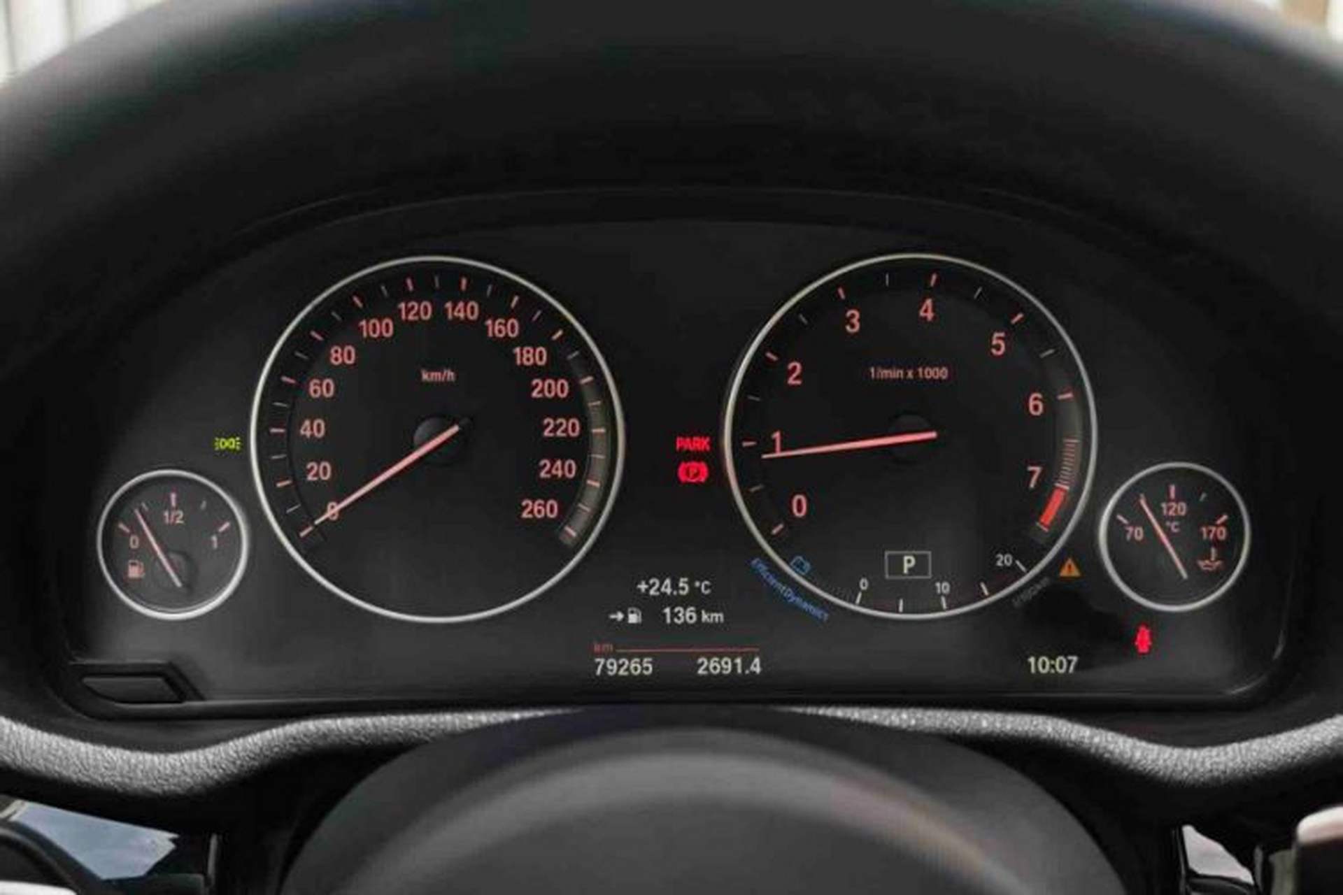 Used BMW X3 2014 xDrive20i X Design Package Odometer Close Up