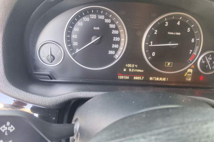 Used BMW X3 2014 xDrive20i X Design Package Odometer Close Up