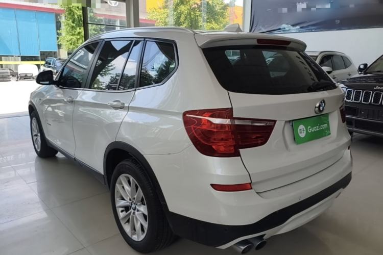 Used BMW X3 2014 xDrive28i Leading Model Rear Left 45 Deg