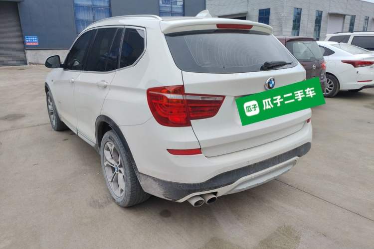 Used BMW X3 2014 xDrive28i X Design Package Rear Left 45 Deg