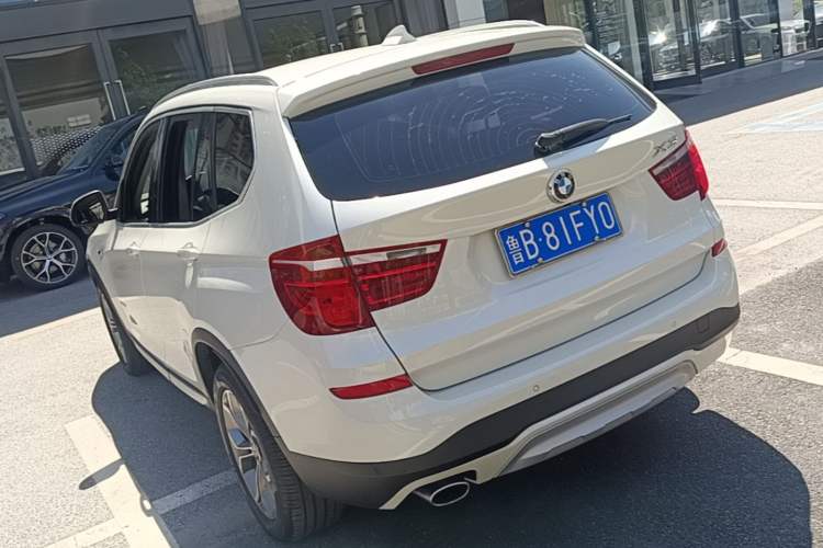 Used BMW X3 2014 xDrive20i X Design Package Rear Left 45 Deg