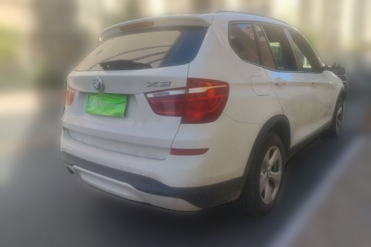 Used BMW X3 2014 xDrive20i Leading Model Rear Right 45 Deg