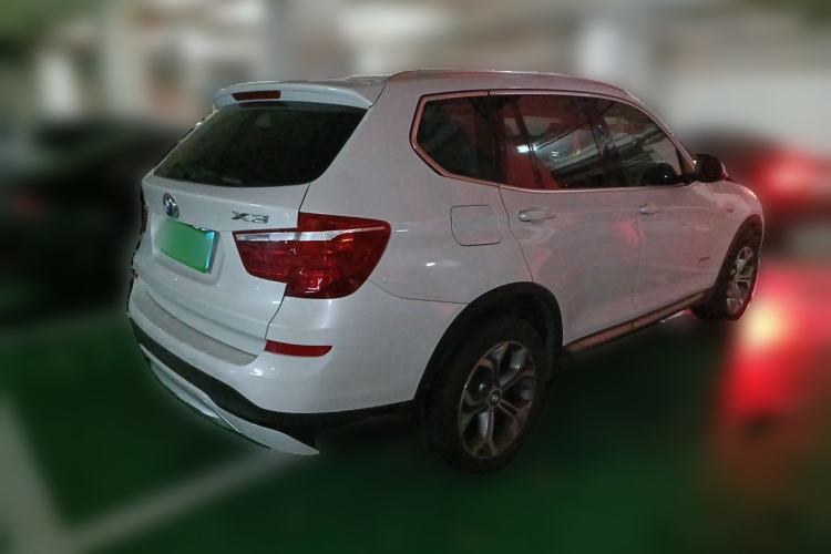 Used BMW X3 2014 xDrive28i X Design Package Rear Right 45 Deg