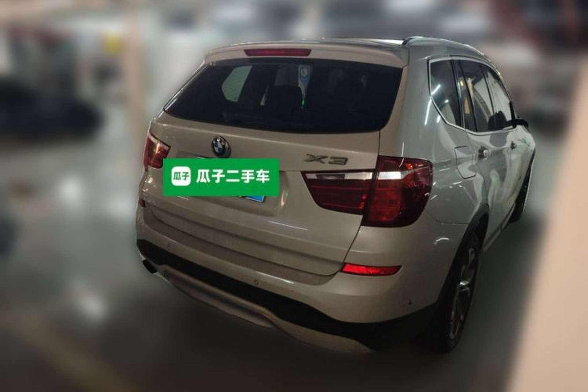 Used BMW X3 2014 xDrive20i X Design Package Rear Right 45 Deg