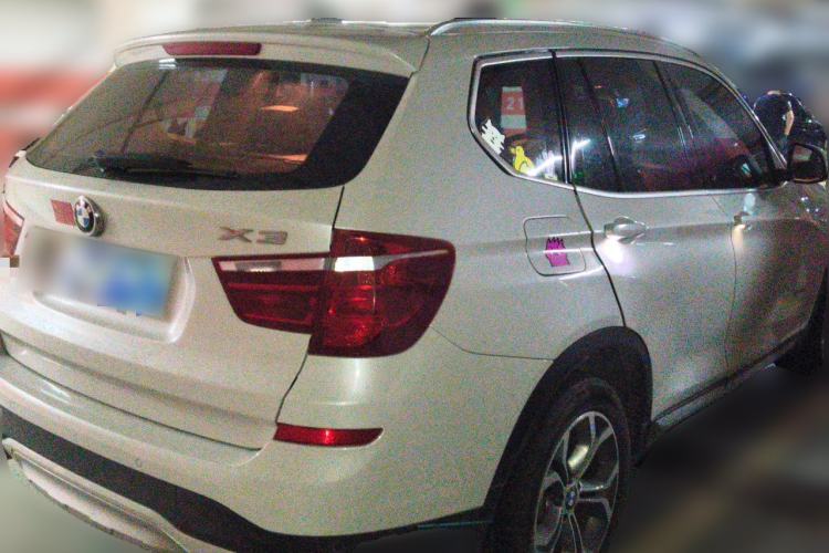 Used BMW X3 2014 xDrive20i X Design Package Rear Right 45 Deg