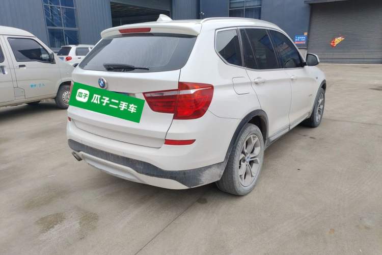 Used BMW X3 2014 xDrive28i X Design Package Rear Right 45 Deg