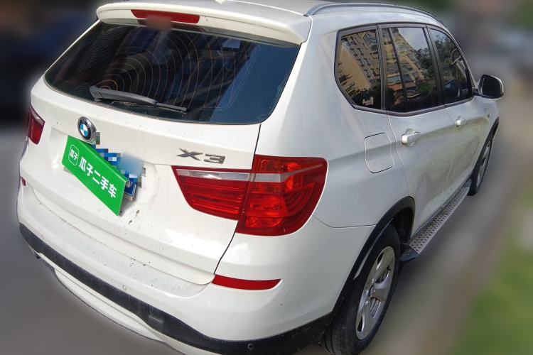 Used BMW X3 2014 xDrive20i Leading Model Rear Right 45 Deg