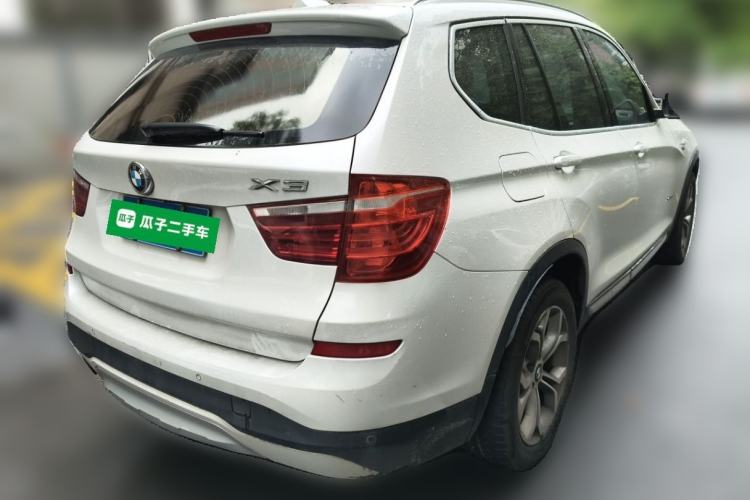 Used BMW X3 2014 xDrive28i X Design Package Rear Right 45 Deg