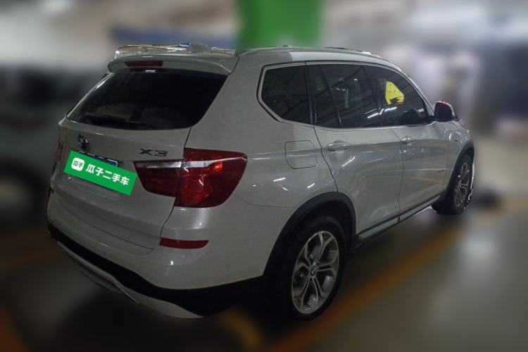 Used BMW X3 2014 xDrive20i X Design Package Rear Right 45 Deg