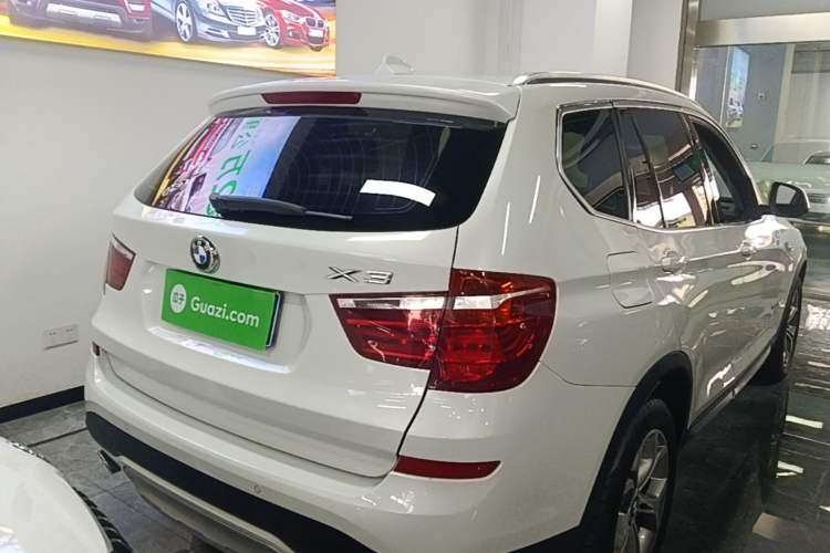 Used BMW X3 2014 xDrive20i X Design Package Rear Right 45 Deg