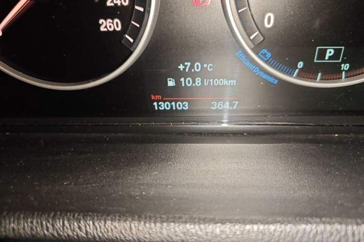 Used BMW X3 2016 xDrive20i M Sport Edition Odometer Close Up