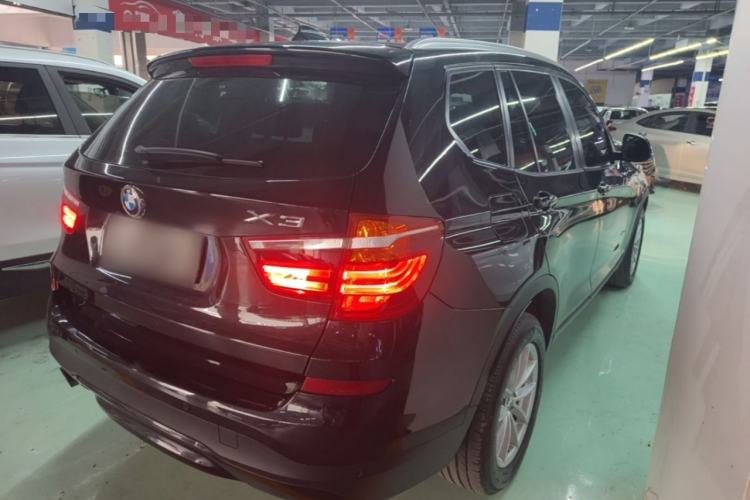 Used BMW X3 2016 sDrive20i Rear Right 45 Deg