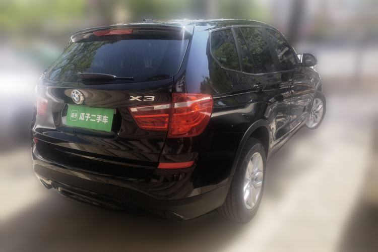 Used BMW X3 2016 sDrive20i Rear Right 45 Deg