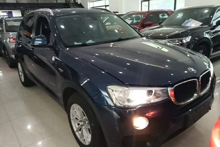 Used BMW X3 2016 sDrive20i Front Right 45 Deg