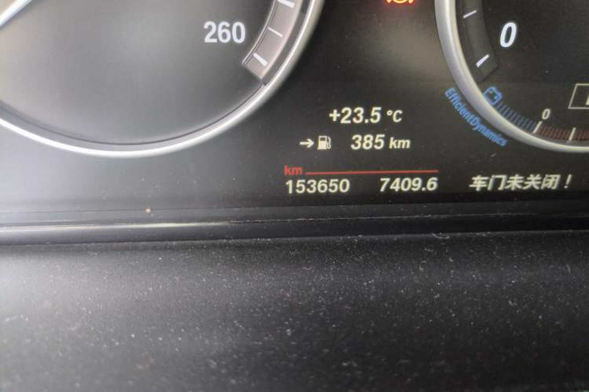 Used BMW X3 2016 xDrive20i M Sport Edition Odometer Close Up