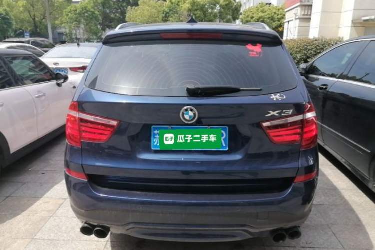 Used BMW X3 2016 sDrive20i Rear