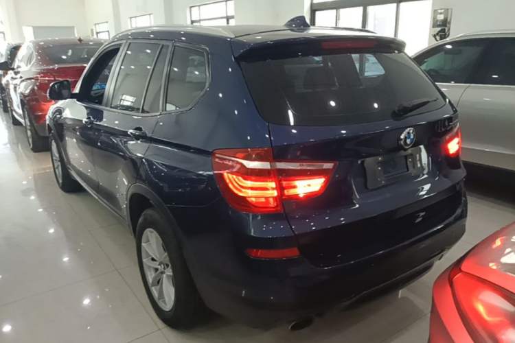 Used BMW X3 2016 sDrive20i Rear Left 45 Deg