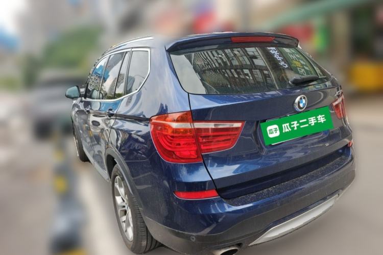 Used BMW X3 2016 sDrive20i Rear Left 45 Deg