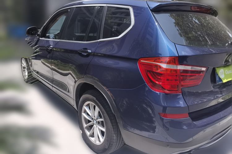 Used BMW X3 2016 sDrive20i Rear Left 45 Deg