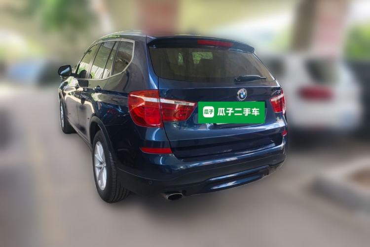 Used BMW X3 2016 sDrive20i Rear Left 45 Deg