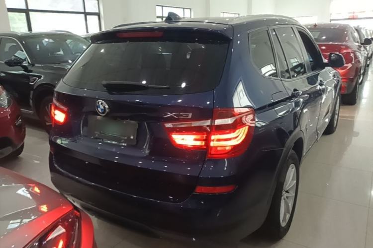 Used BMW X3 2016 sDrive20i Rear Right 45 Deg