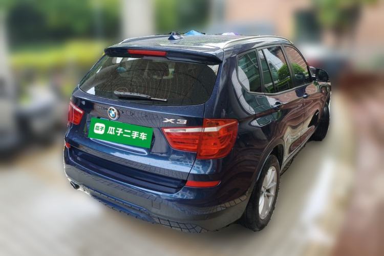Used BMW X3 2016 sDrive20i Rear Right 45 Deg