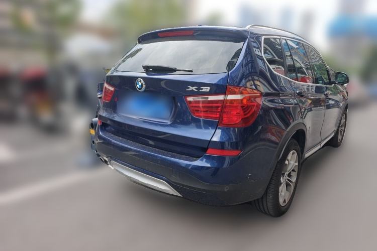 Used BMW X3 2016 sDrive20i Rear Right 45 Deg