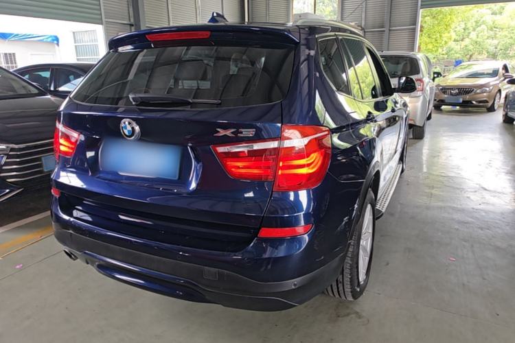 Used BMW X3 2016 sDrive20i Rear Right 45 Deg