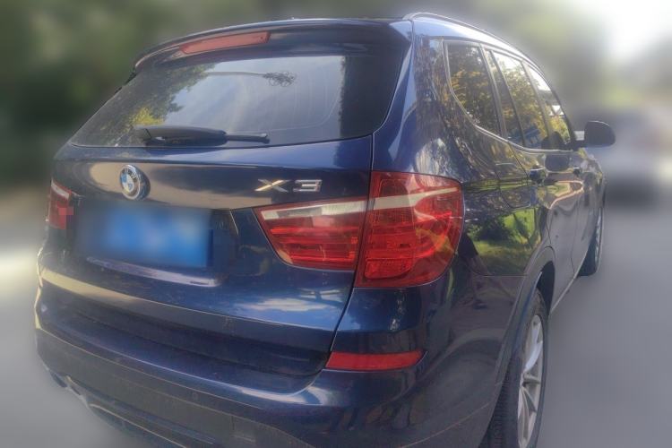 Used BMW X3 2016 sDrive20i Rear Right 45 Deg