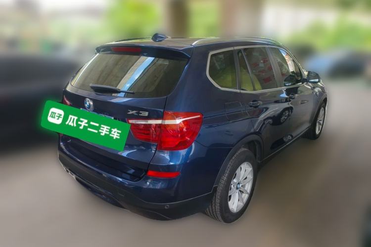 Used BMW X3 2016 sDrive20i Rear Right 45 Deg