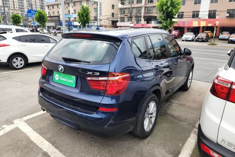 Used BMW X3 2016 sDrive20i Rear Right 45 Deg