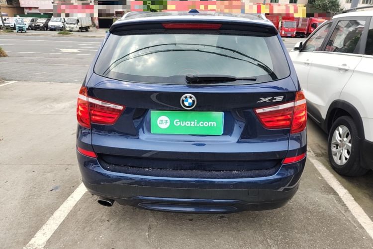 Used BMW X3 2016 sDrive20i Rear