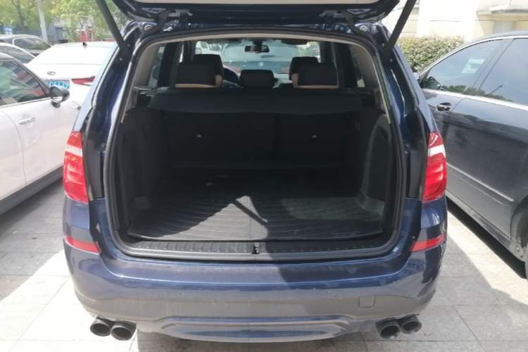 Used BMW X3 2016 sDrive20i Trunk
