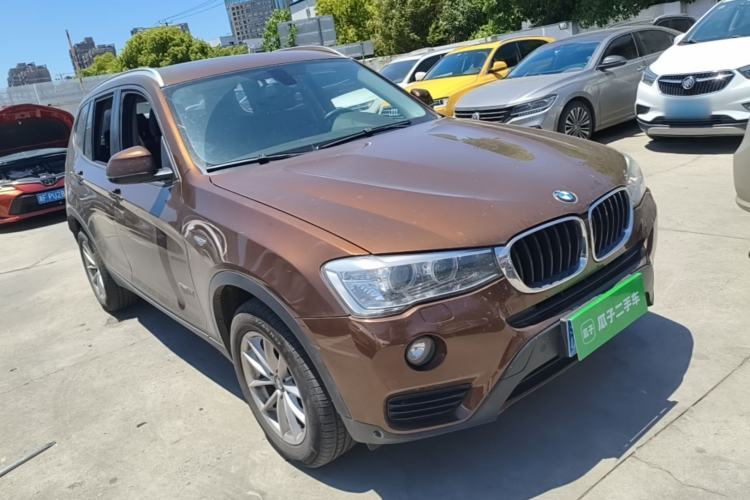 Used BMW X3 2016 sDrive20i Front Right 45 Deg