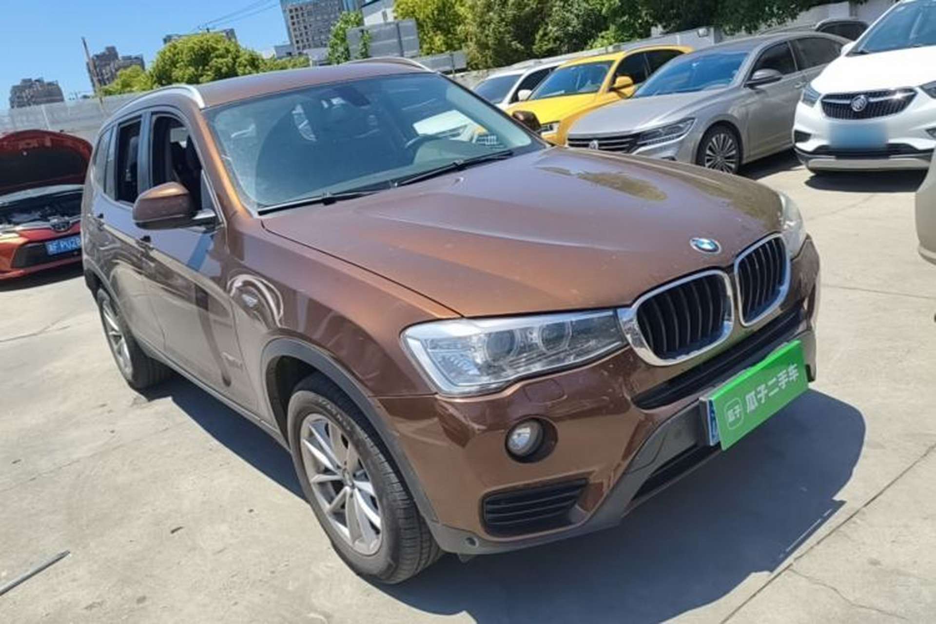 Used BMW X3 2016 sDrive20i Front Right 45 Deg